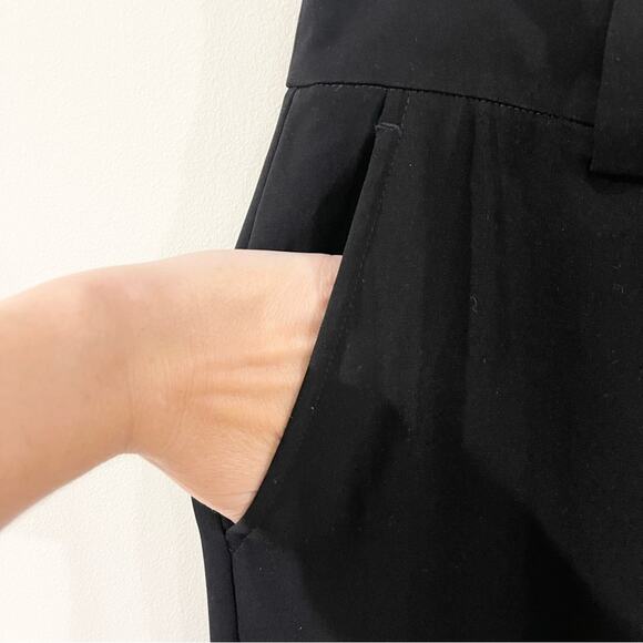 Eileen Fisher Straight Leg Pants Woman Trousers size S Black - Picture 4 of 7